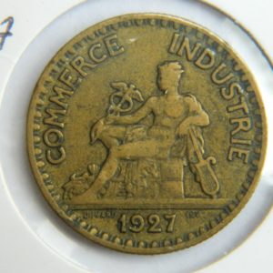 MM024 2 Francs Chambre de commerce 1927