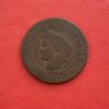 MMO175 <br> Belle et Rare monnaie de 5 centimes Cérès 1871 K <br> 15.521 exemplaires
