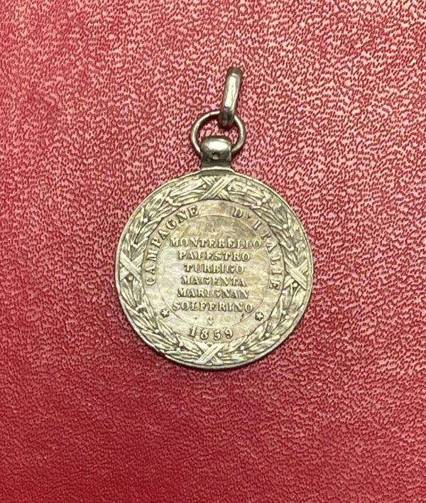 Medaille campagne d'Italie Napoléon III