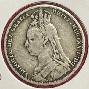 1 shilling victoria 1890