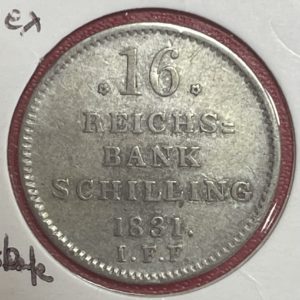 16 Reichsbank schilling (1/6)