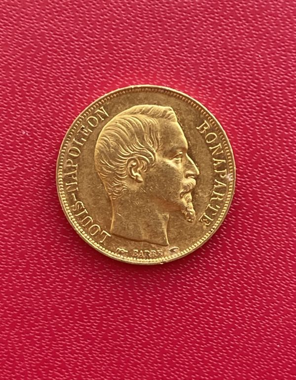 20 Francs Or, Louis-Napoléon Bonaparte, 1852 A.