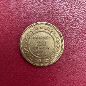 20 Francs Or Tunisie 1899 A