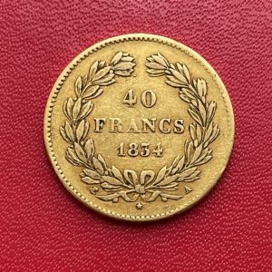 40 Francs Or Louis Philippe IER