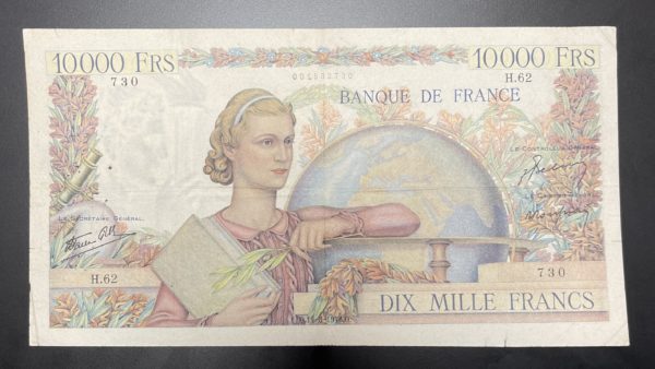 10 000 Francs Génie Français