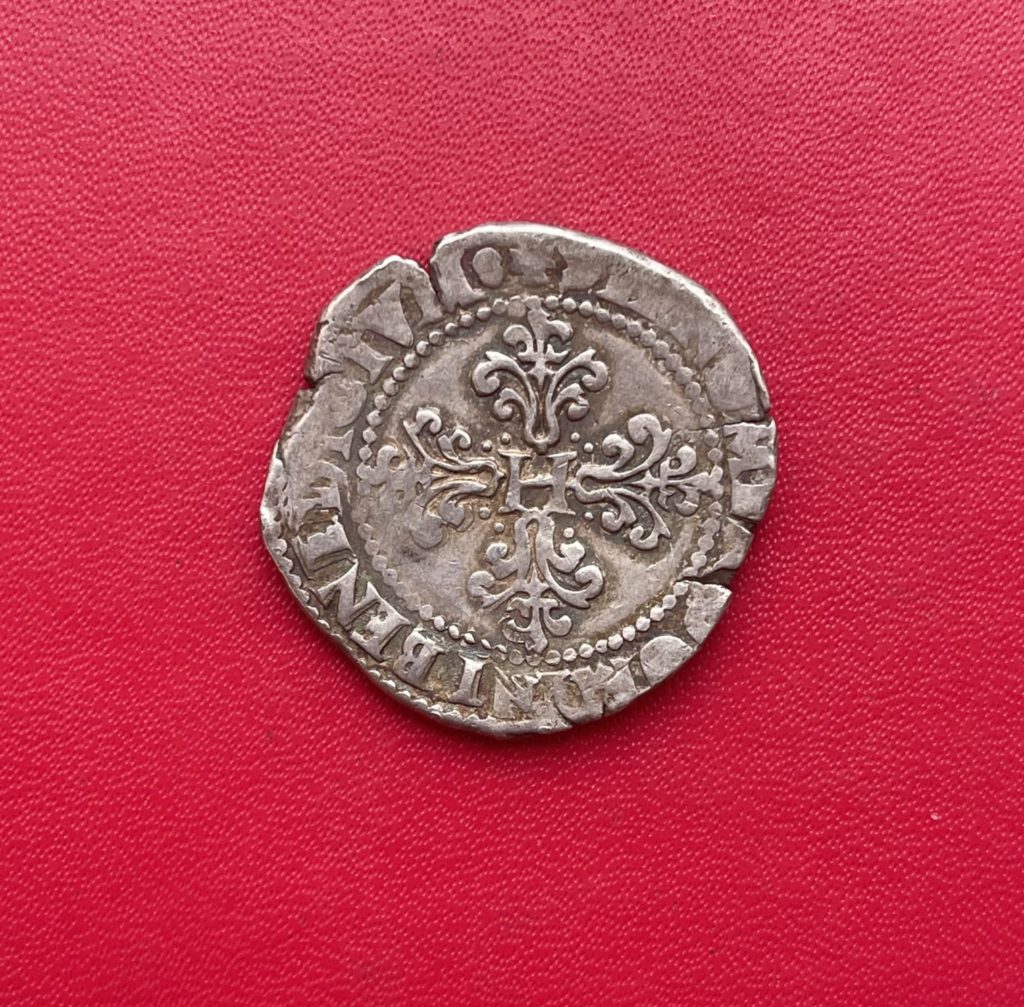 Franc en argent henri III