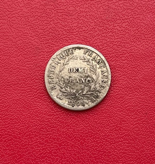 1/2 franc 1808 BB Napoléon Ier