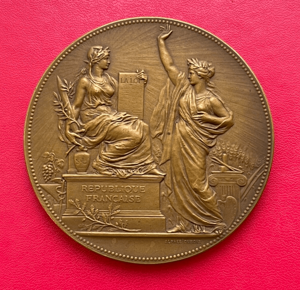 médaille proclamation de la république