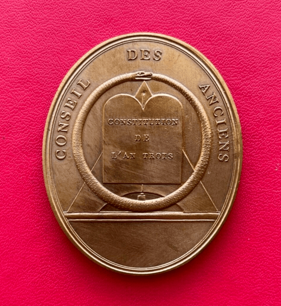 Médaille conseil des anciens révolution